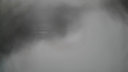 Modrá sjezdovka - dojezd k lanové dráze