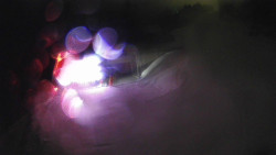 Modrá sjezdovka - dojezd k lanové dráze