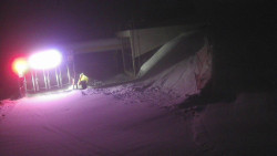 Modrá sjezdovka - dojezd k lanové dráze