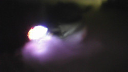 Modrá sjezdovka - dojezd k lanové dráze