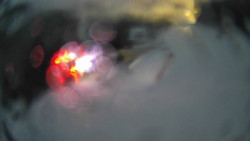 Modrá sjezdovka - dojezd k lanové dráze