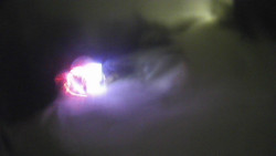 Modrá sjezdovka - dojezd k lanové dráze