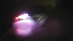 Modrá sjezdovka - dojezd k lanové dráze