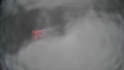 Modrá sjezdovka - dojezd k lanové dráze