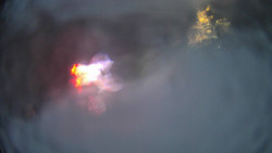 Modrá sjezdovka - dojezd k lanové dráze