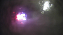 Modrá sjezdovka - dojezd k lanové dráze