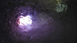 Modrá sjezdovka - dojezd k lanové dráze