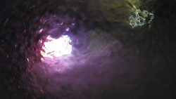 Modrá sjezdovka - dojezd k lanové dráze