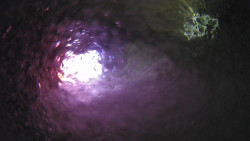 Modrá sjezdovka - dojezd k lanové dráze