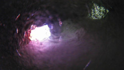 Modrá sjezdovka - dojezd k lanové dráze