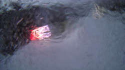 Modrá sjezdovka - dojezd k lanové dráze