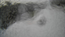 Modrá sjezdovka - dojezd k lanové dráze