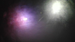 Modrá sjezdovka - dojezd k lanové dráze