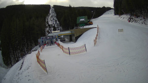 Červenohorské sedlo - Modrá sjezdovka - dojezd k lanové dráze - 23.2.2026 v 10:00 Červenohorské sedlo - Modrá sjezdovka - dojezd k lanové dráze - 23.2.2026 v 10:00