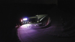 Modrá sjezdovka - dojezd k lanové dráze