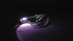 Modrá sjezdovka - dojezd k lanové dráze