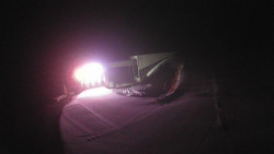 Modrá sjezdovka - dojezd k lanové dráze