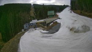 Červenohorské sedlo - Modrá sjezdovka - dojezd k lanové dráze - 23.3.2026 v 13:00 Červenohorské sedlo - Modrá sjezdovka - dojezd k lanové dráze - 23.3.2026 v 13:00