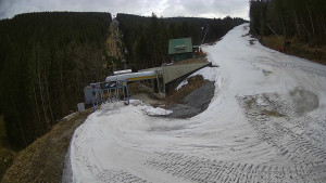 Červenohorské sedlo - Modrá sjezdovka - dojezd k lanové dráze - 23.3.2026 v 13:30 Červenohorské sedlo - Modrá sjezdovka - dojezd k lanové dráze - 23.3.2026 v 13:30