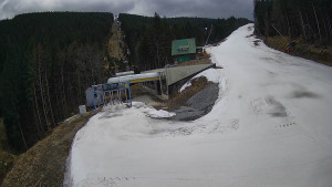 Červenohorské sedlo - Modrá sjezdovka - dojezd k lanové dráze - 23.3.2026 v 14:30 Červenohorské sedlo - Modrá sjezdovka - dojezd k lanové dráze - 23.3.2026 v 14:30