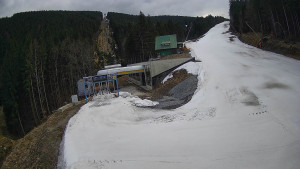 Červenohorské sedlo - Modrá sjezdovka - dojezd k lanové dráze - 23.3.2026 v 15:00 Červenohorské sedlo - Modrá sjezdovka - dojezd k lanové dráze - 23.3.2026 v 15:00