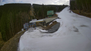 Červenohorské sedlo - Modrá sjezdovka - dojezd k lanové dráze - 23.3.2026 v 16:00 Červenohorské sedlo - Modrá sjezdovka - dojezd k lanové dráze - 23.3.2026 v 16:00