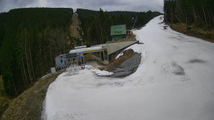 Červenohorské sedlo - Modrá sjezdovka - dojezd k lanové dráze - 23.3.2026 v 16:30 Červenohorské sedlo - Modrá sjezdovka - dojezd k lanové dráze - 23.3.2026 v 16:30