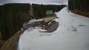 Červenohorské sedlo - Modrá sjezdovka - dojezd k lanové dráze - 23.3.2026 v 18:00 Červenohorské sedlo - Modrá sjezdovka - dojezd k lanové dráze - 23.3.2026 v 18:00