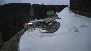 Červenohorské sedlo - Modrá sjezdovka - dojezd k lanové dráze - 23.3.2026 v 18:30 Červenohorské sedlo - Modrá sjezdovka - dojezd k lanové dráze - 23.3.2026 v 18:30