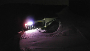 Červenohorské sedlo - Modrá sjezdovka - dojezd k lanové dráze - 23.3.2026 v 20:00 Červenohorské sedlo - Modrá sjezdovka - dojezd k lanové dráze - 23.3.2026 v 20:00