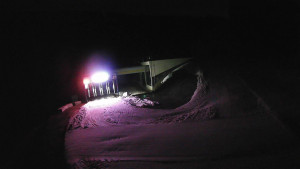 Červenohorské sedlo - Modrá sjezdovka - dojezd k lanové dráze - 24.3.2026 v 02:00 Červenohorské sedlo - Modrá sjezdovka - dojezd k lanové dráze - 24.3.2026 v 02:00