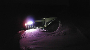 Červenohorské sedlo - Modrá sjezdovka - dojezd k lanové dráze - 24.3.2026 v 03:10 Červenohorské sedlo - Modrá sjezdovka - dojezd k lanové dráze - 24.3.2026 v 03:10