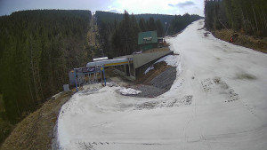 Červenohorské sedlo - Modrá sjezdovka - dojezd k lanové dráze - 24.3.2026 v 12:30 Červenohorské sedlo - Modrá sjezdovka - dojezd k lanové dráze - 24.3.2026 v 12:30