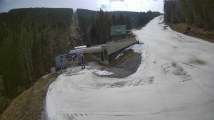 Červenohorské sedlo - Modrá sjezdovka - dojezd k lanové dráze - 24.3.2026 v 12:40 Červenohorské sedlo - Modrá sjezdovka - dojezd k lanové dráze - 24.3.2026 v 12:40