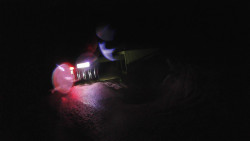 Modrá sjezdovka - dojezd k lanové dráze