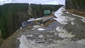 Červenohorské sedlo - Modrá sjezdovka - dojezd k lanové dráze - 12.4.2026 v 09:30 Červenohorské sedlo - Modrá sjezdovka - dojezd k lanové dráze - 12.4.2026 v 09:30