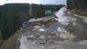 Červenohorské sedlo - Modrá sjezdovka - dojezd k lanové dráze - 12.4.2026 v 10:00 Červenohorské sedlo - Modrá sjezdovka - dojezd k lanové dráze - 12.4.2026 v 10:00