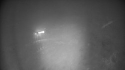 Modrá sjezdovka - dojezd k lanové dráze