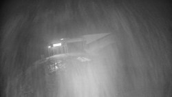 Modrá sjezdovka - dojezd k lanové dráze