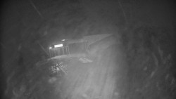 Modrá sjezdovka - dojezd k lanové dráze