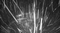 Modrá sjezdovka - dojezd k lanové dráze