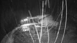 Modrá sjezdovka - dojezd k lanové dráze