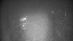 Modrá sjezdovka - dojezd k lanové dráze