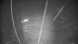 Modrá sjezdovka - dojezd k lanové dráze