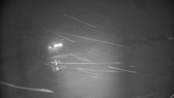 Modrá sjezdovka - dojezd k lanové dráze