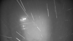 Modrá sjezdovka - dojezd k lanové dráze