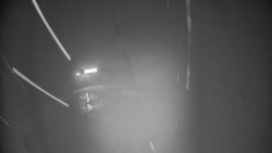 Modrá sjezdovka - dojezd k lanové dráze