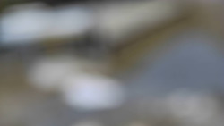 Modrá sjezdovka - dojezd k lanové dráze