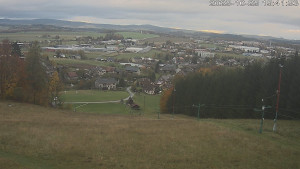 Ski areál Dlouhoňovice - Sjezdovka - 25.10.2025 v 16:45 Ski areál Dlouhoňovice - Sjezdovka - 25.10.2025 v 16:45