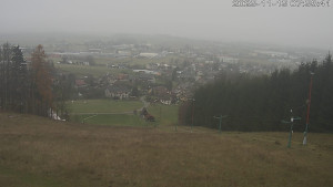 Ski areál Dlouhoňovice - Sjezdovka - 15.11.2025 v 08:02 Ski areál Dlouhoňovice - Sjezdovka - 15.11.2025 v 08:02